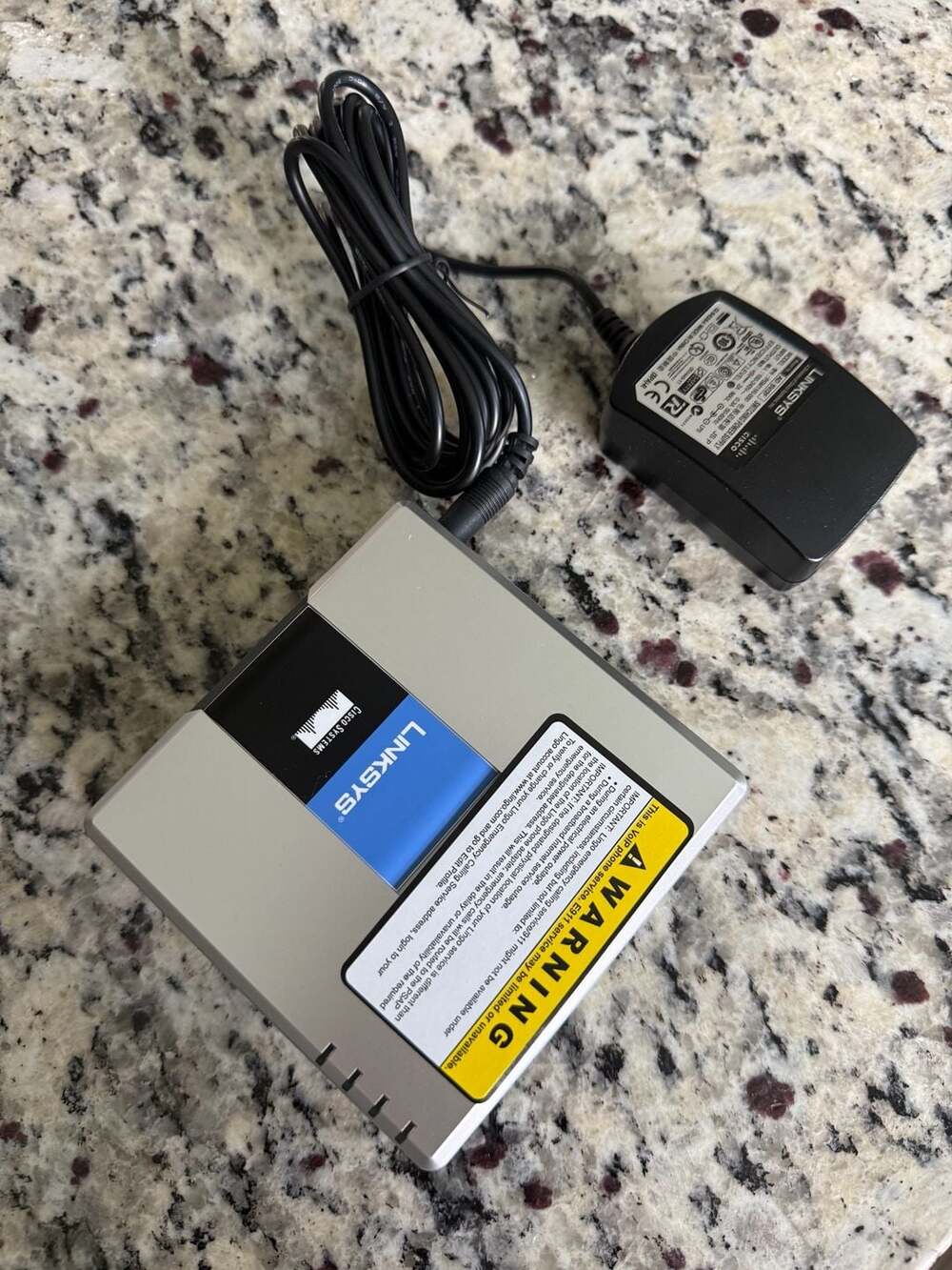Cisco Linksys SPA2102 VoIP with Router Includes Original Linksys Power Adapter